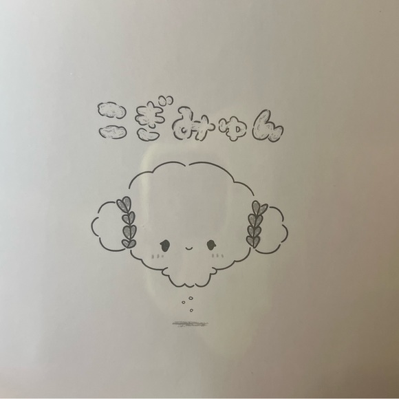 Cogimyun / Kogimyun Wheat Flour Fairy Large Sticker Sheet Japan Exclusive Kawaii - Picture 7 of 8